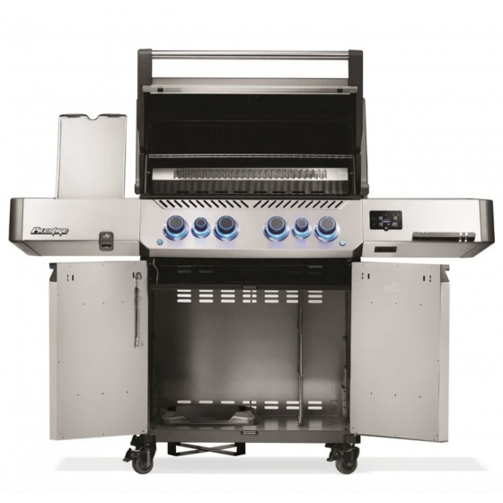 Grill gazowy Napoleon Prestige 500z palnikiem do steków i do rożna WIFI ( model 2025)